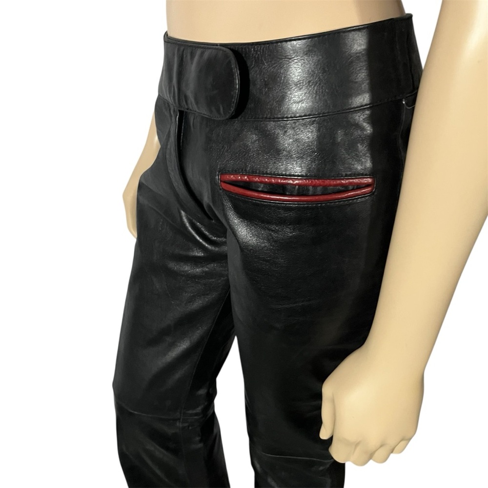 RUDSAK Black Leather Trousers - Picture 11 of 15